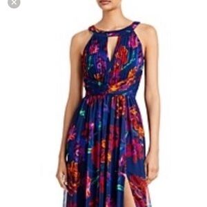 Aidan Mattox floral chiffon gown NWT
